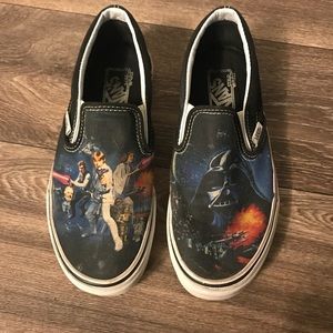 Star Wars slip on Vans